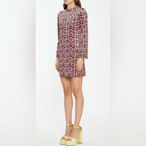 Glamorous Floral Velvet Mini